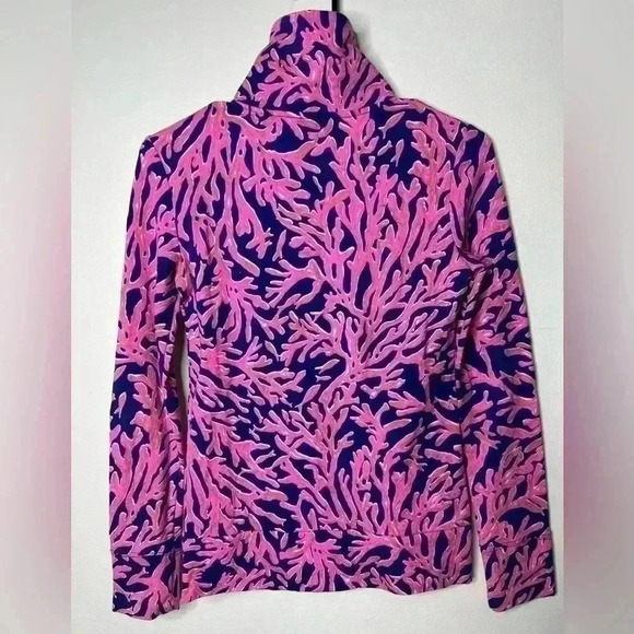 Lily Pulitzer 1/2 Zip Athletic Jacket Size XXS - Picture 7 of 7